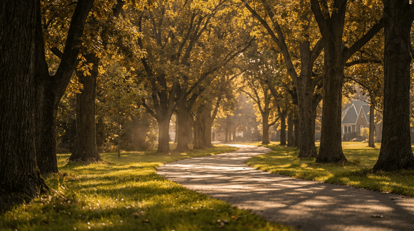 Person walking barefoot on dirt path through marsh
